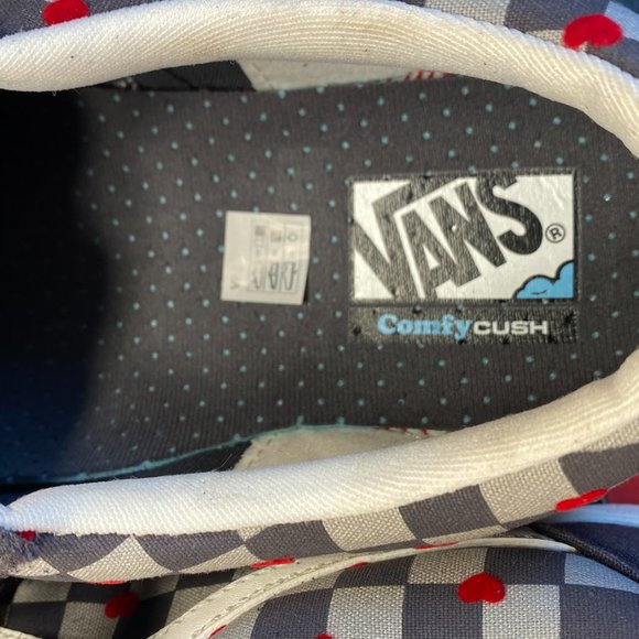 Vans Men's 4/Women's 5.5 Comfycush Old Skool Autism Hearts Asphalt VN0A7Q9A109 - Picture 8 of 14